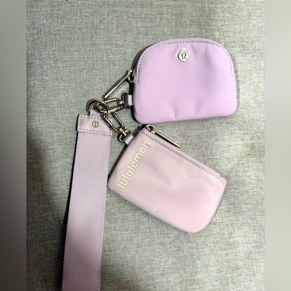 lululemon Accessories - Lululemon Lavender Lilac Dual pouch
